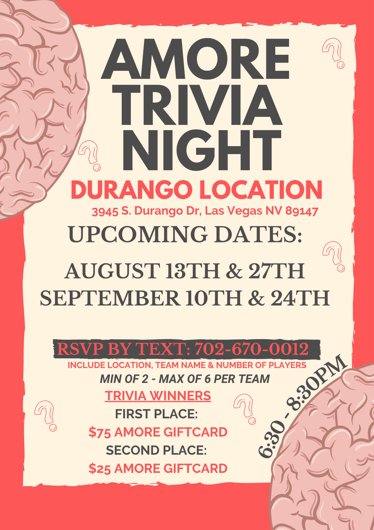 Trivia Aug&Sep